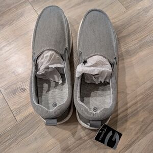 Men's Gray Slip-On Shoes